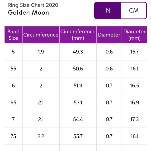 GOLDEN MOON Crystal & Silvertone Eternity Ring - Picture 2 of 4